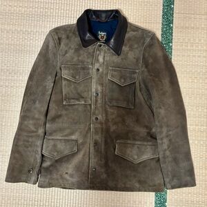 schott goat suede m-51 jacket